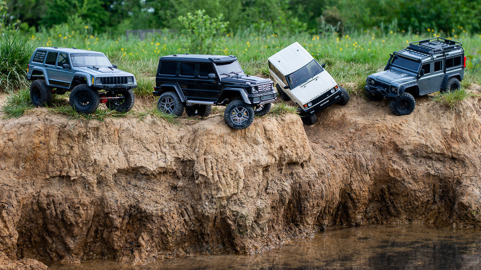 RC Crawlers in action