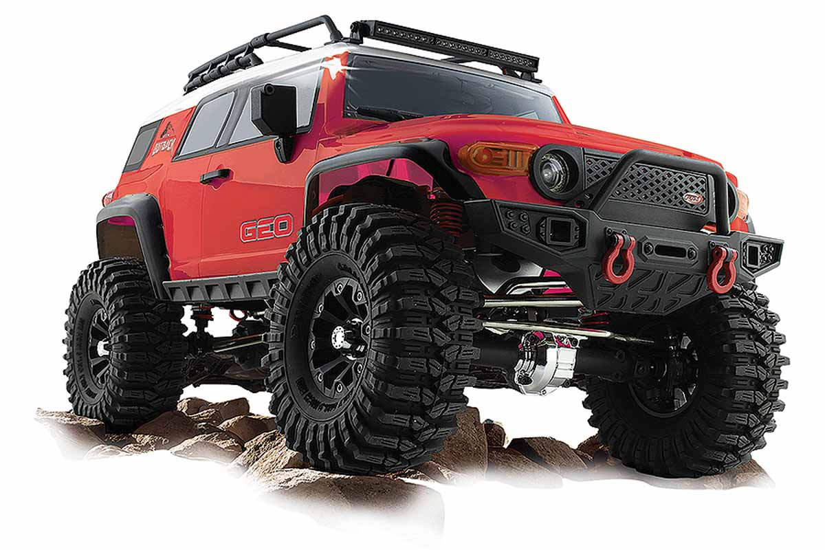 FTX Outback GEO 1/10 4x4 Trail Crawler RTR Red