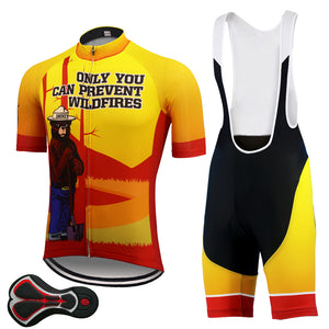 smokey the bear bike jersey