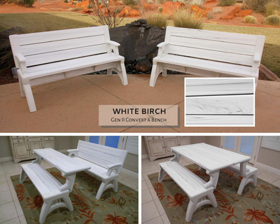 A Bench Outdoor – Convert Bench