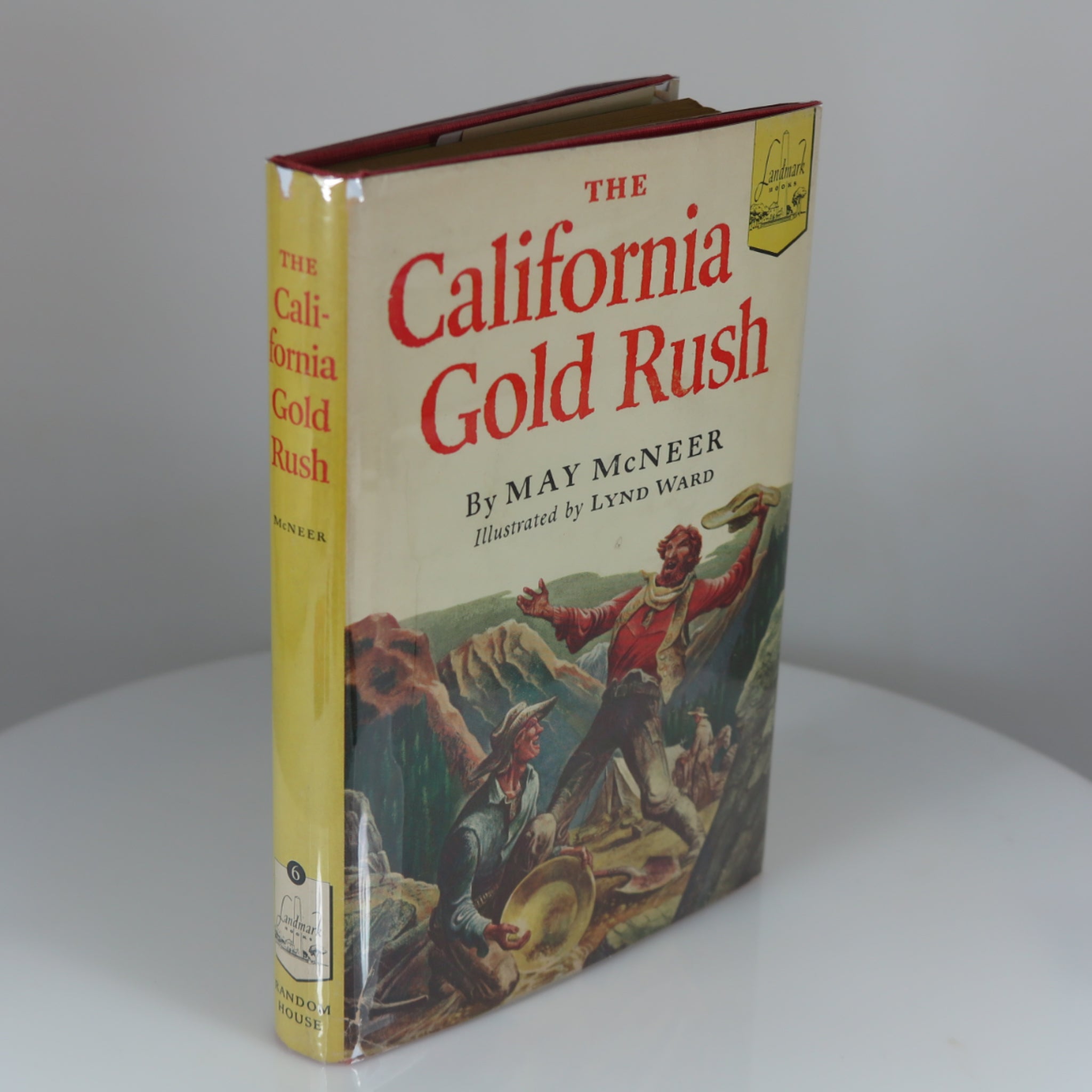 Mcneer May The California Gold Rush Landmark Book 6 5th Printing Quaint Book Shop