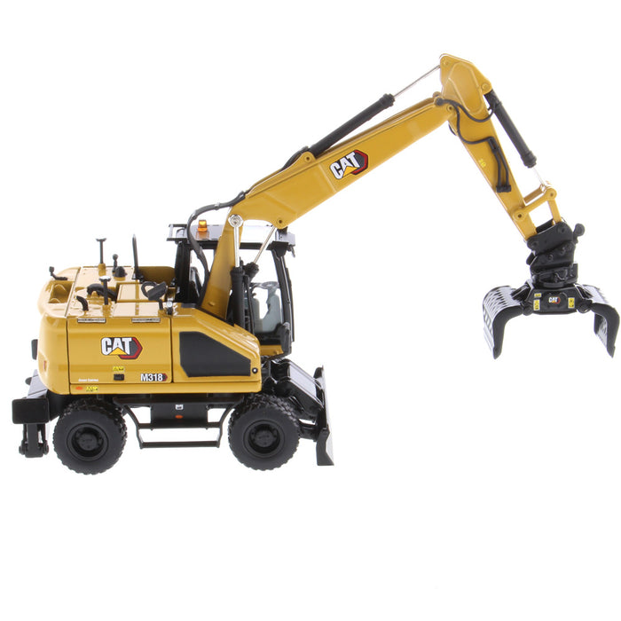 1:50 Cat M318 Wheeled Excavator — Diecast Masters America