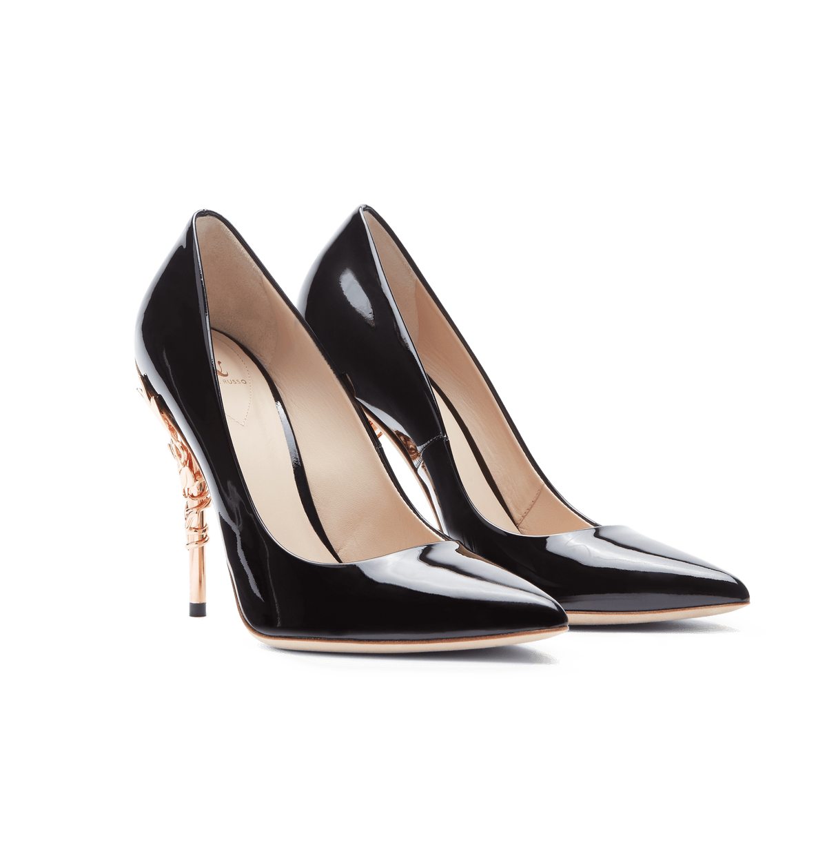 rose gold pumps uk