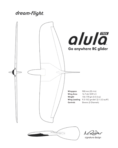 alula rc plane