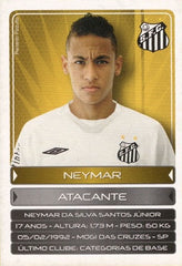 2009-10 Abril Gol Cards Neymar #154, #155