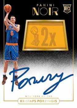 Kristaps Porzingas RC | 15-16 Panini Noir Basketball Trading Card Box