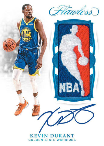 kevin durant panini flawless 18/19