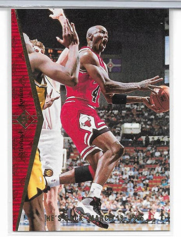 Michael Jordan 1995 Upper Deck SP Championship Series #41 Card