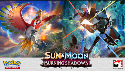 Pokemon Burning Shadows pack art