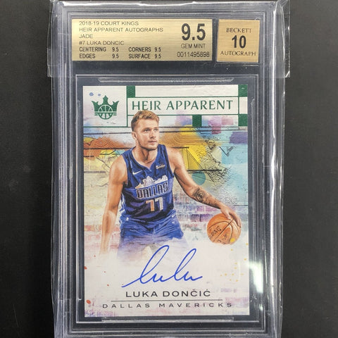 2018-19 Court Kings LUKA DONCIC Heir Apparent Auto