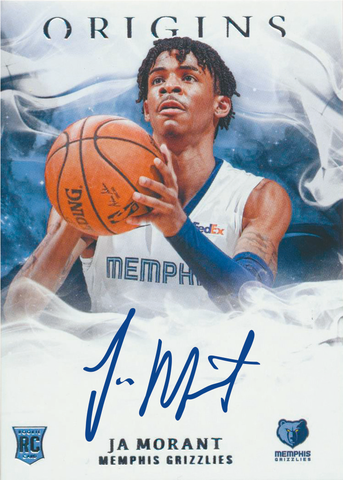 ja morant panini origins nba 2019 20