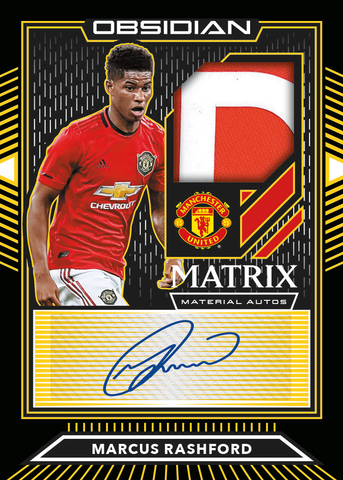 Marcus Rashford Obsidian Soccer 2019 Panini America