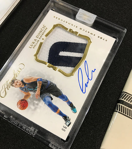 luka doncic patch auto panini flawless 2018-19