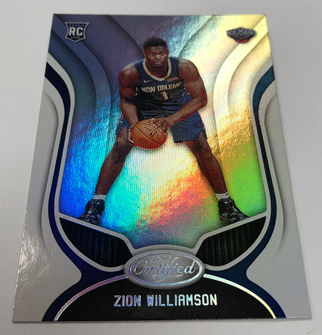 panini certified 2019-20 zion williamson