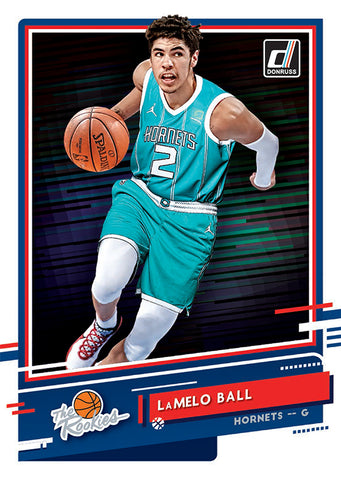 lamelo ball rookie card 2021 donruss