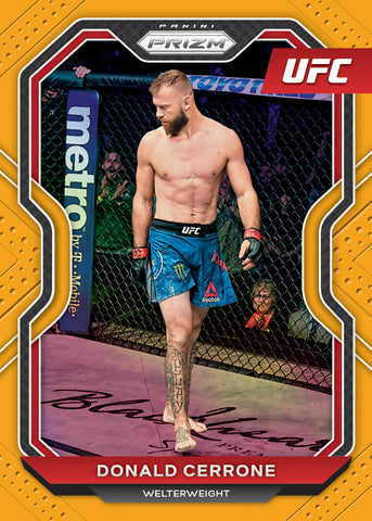 panini prizm ufc donald cerrone