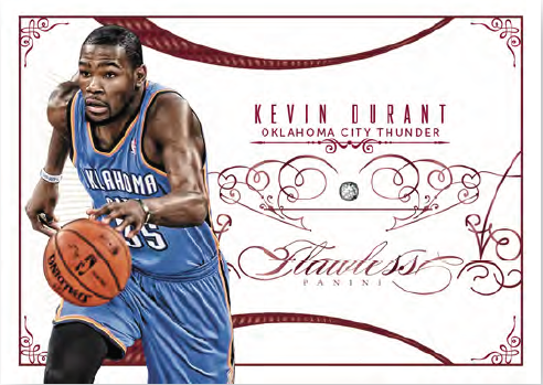 2013/14 Panini Flawless Basketball Kevin Durant | Cherry Collectables | NBA Trading Cards Australia