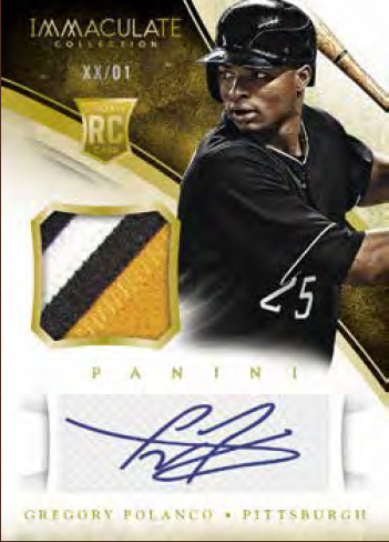 2014 Panini Immaculate Baseball Gregory Polanco