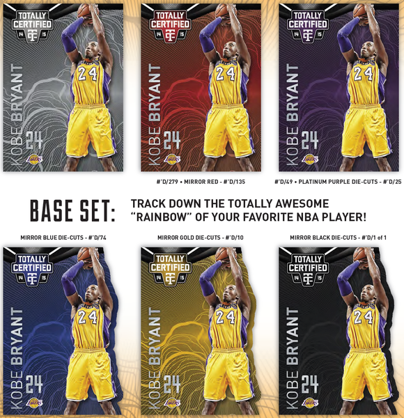 2014-15 Panini Totally Certified Mirror Variations Kobe Bryant | NBA Trading Cards | Melbourne CBD