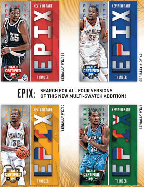 2014-15 Panini Totally Certified Epix Prime Variations Kevin Durant | NBA Trading Cards | Melbourne CBD