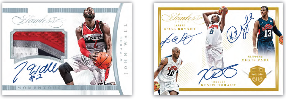 2014-15 Panini Flawless Basketball | Kobe Bryant Kevin Durant | Melb CBD