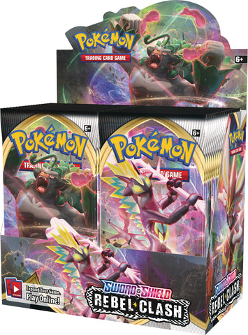 pokemon rebel clash booster box