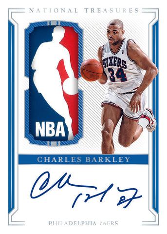 charles barkley logoman panini national treasures