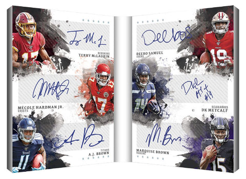 panini origins six auto booklets 2020 football