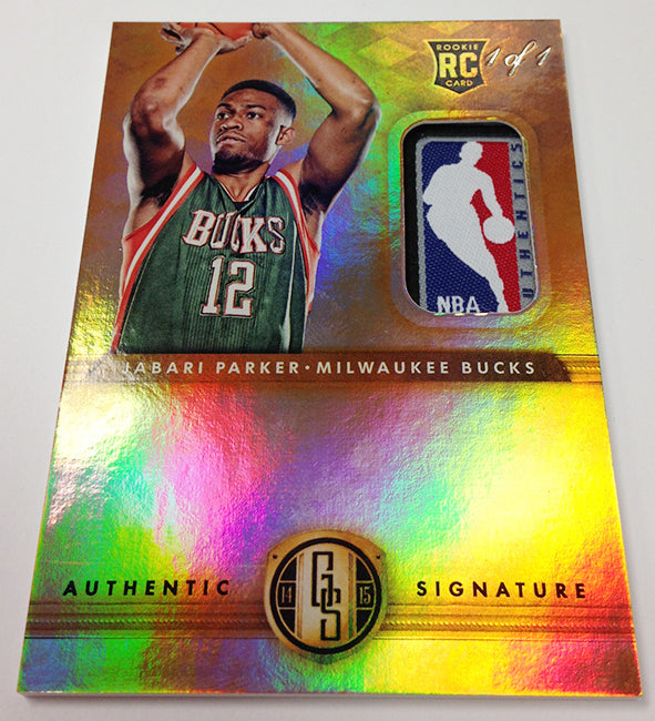 2014-15 Panini Gold Standard Basketball Jabari Parker 1/1 Logoman | NBA Trading Cards | Melbourne CBD