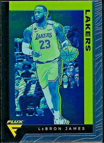 2019-20 Panini Chronicles Flux LeBron James