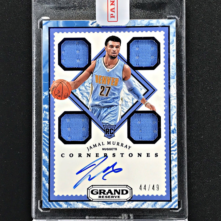 nbaカード Jamal Murray Rookie jersey auto-