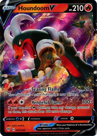 Card Mew V 69/189 da coleção Darkness Ablaze