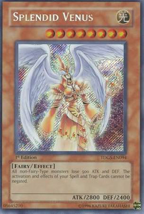 Splendid Venus Tdgs En094 Secret Rare 1st Edition Cherry Collectables