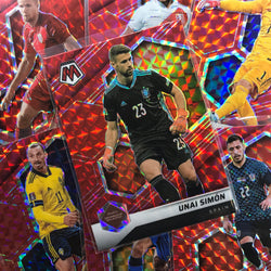 2021-22 Panini Mosaic World To FIFA World Cup Soccer Mega Box Fanatics  Exclusive