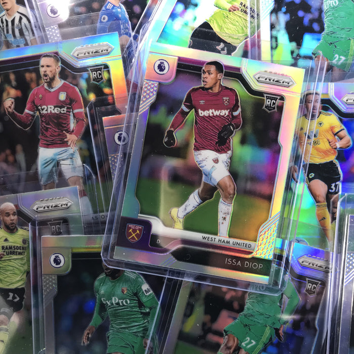 19 Prizm Epl Soccer David Mcgoldrick Rookie Silver Prizm 300 B Cherry Collectables