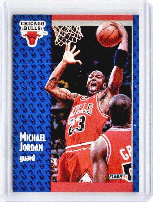 1991 Fleer MICHAEL JORDAN #29 — Cherry 