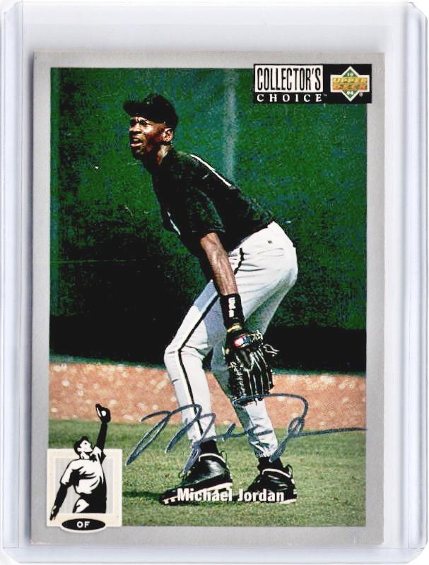 1994 upper deck michael jordan baseball card