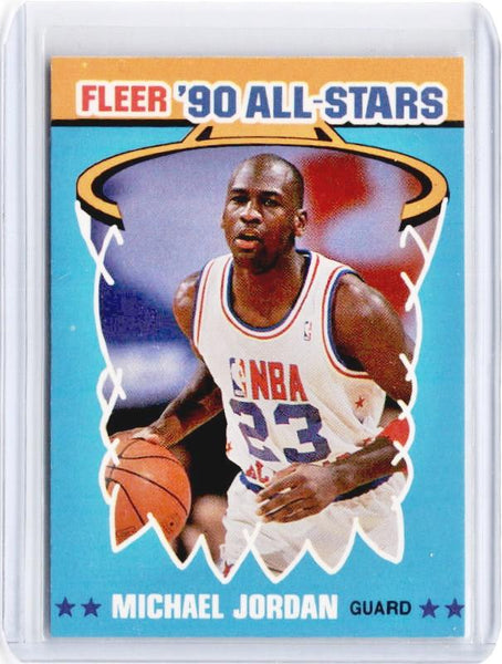 fleer 1990 all stars michael jordan