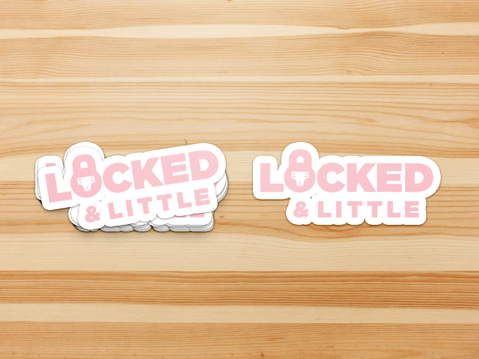 Locked & Little - Sticker - Lifestyle ABDL
