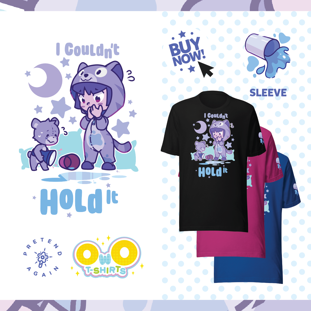OwO - Couldn't Hold It! T-shirt
