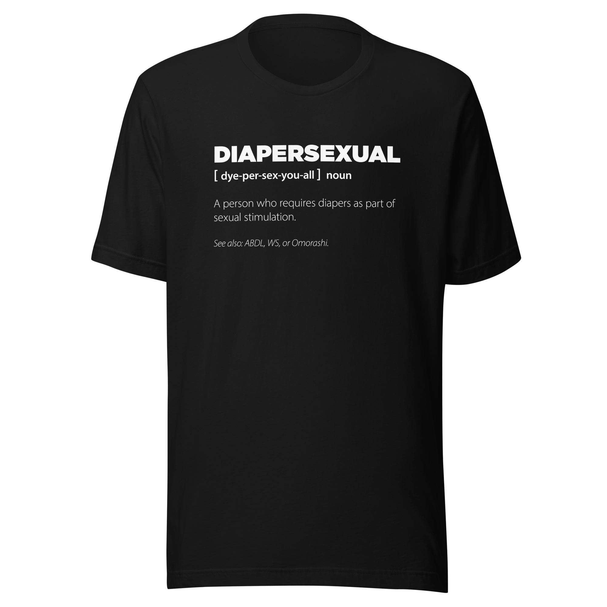 Diapersexual - T-shirt - Lifestyle ABDL