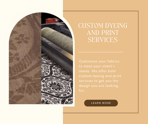 custom dyeing and print services