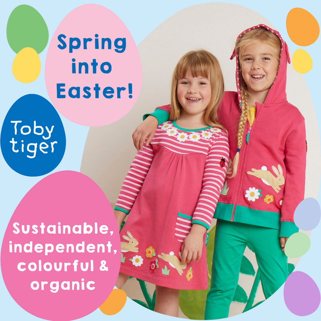 Spring into Easter with Toby Tiger