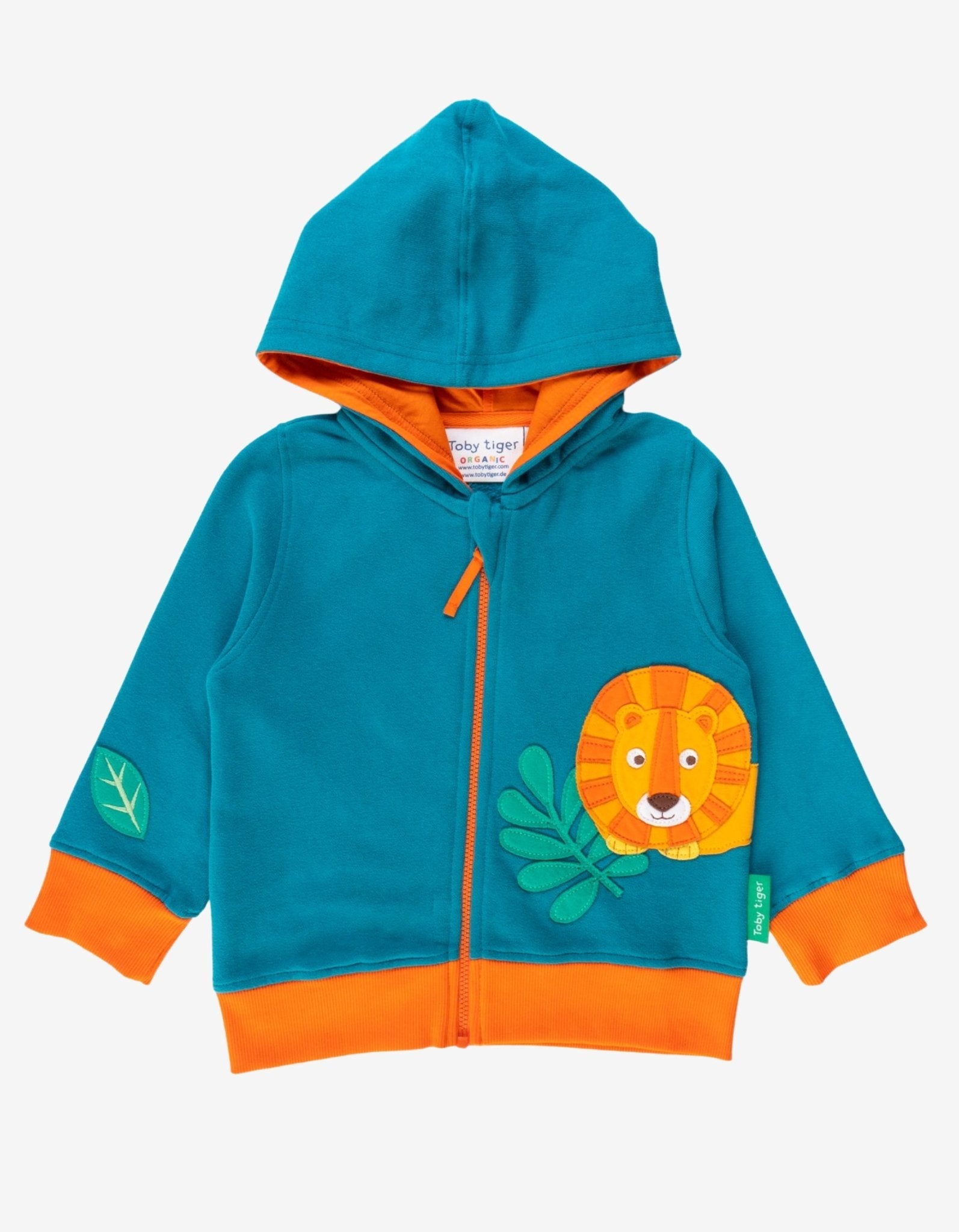 Organic Lion Applique Hoodie - 3