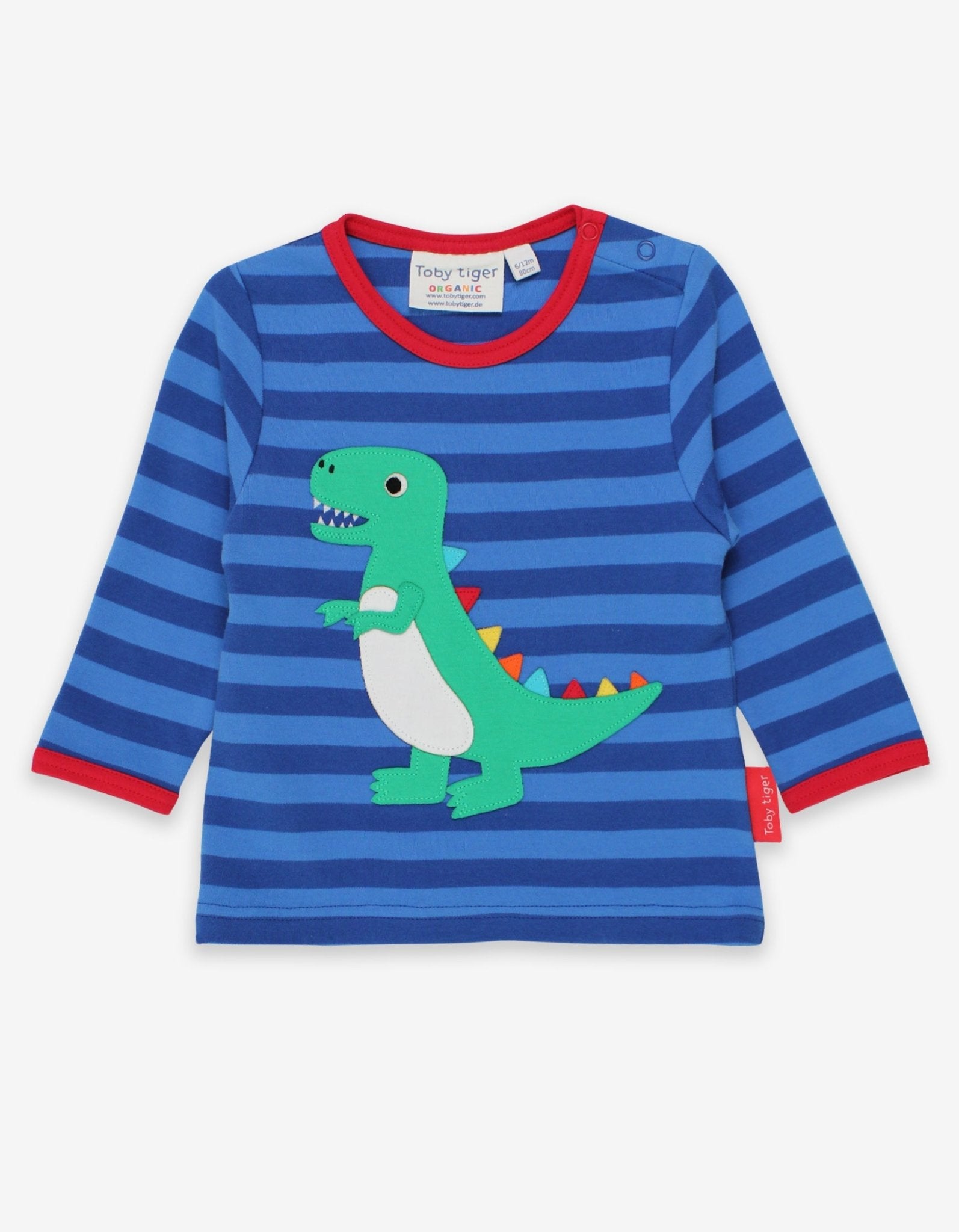 Organic Happy T-REX Applique T-Shirt - 4