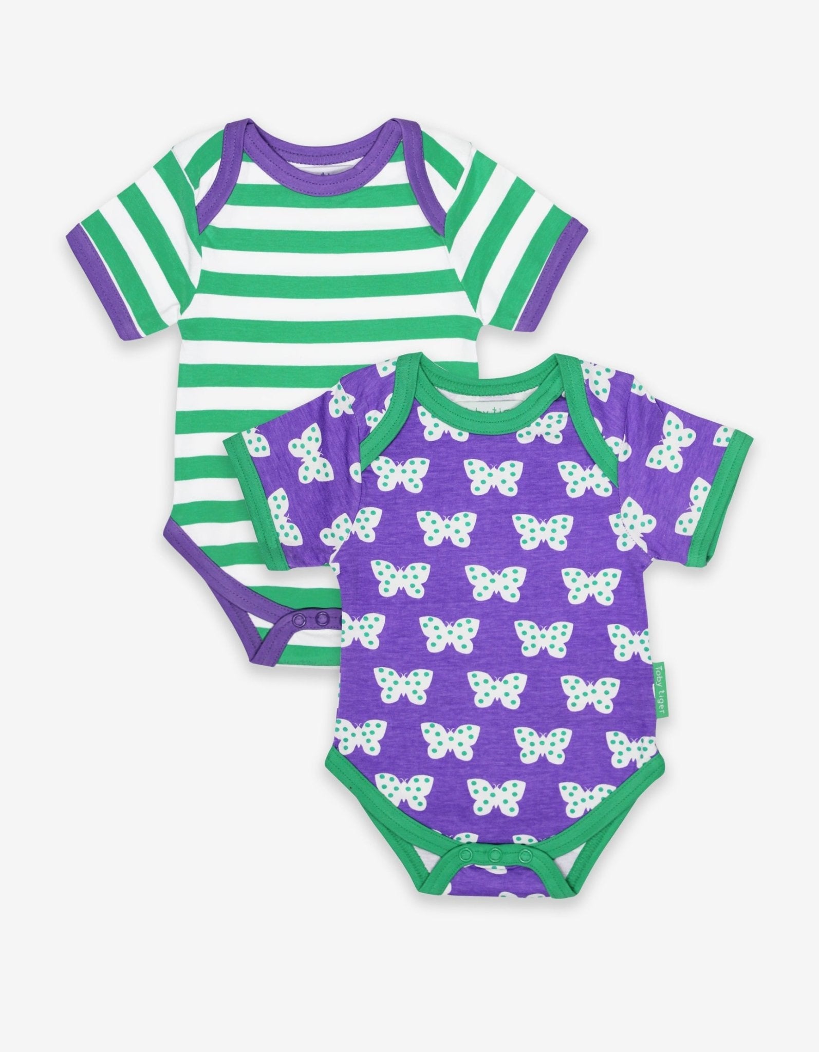 Organic Butterfly Print 2-Pack Body - 0