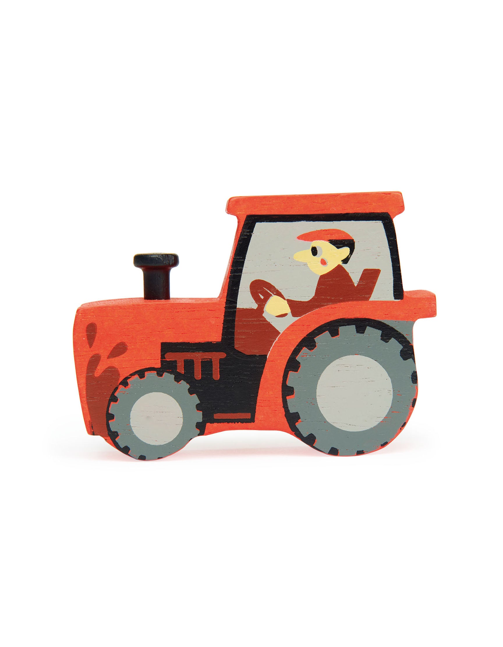 Wooden Farmyard Animal - Tractor