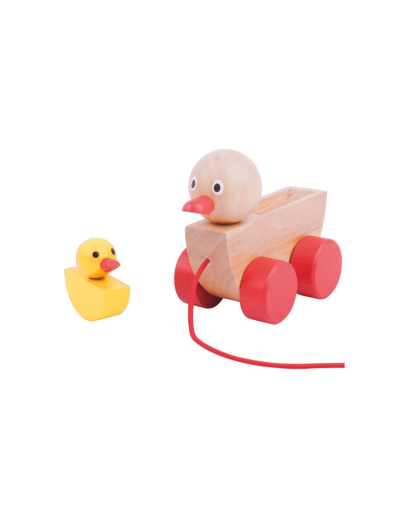 Wooden Pull Along Duck and Duckling