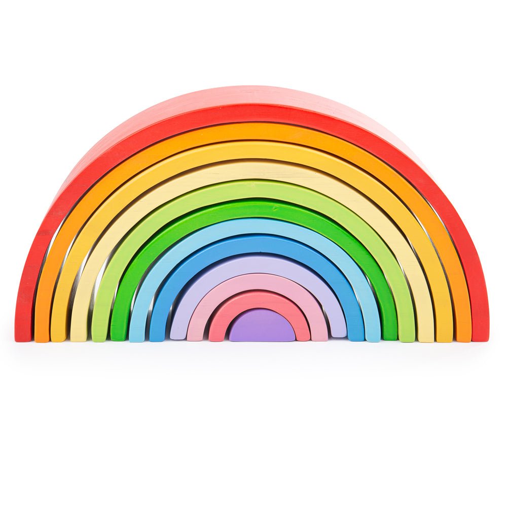 Large Stacking Rainbow Toy