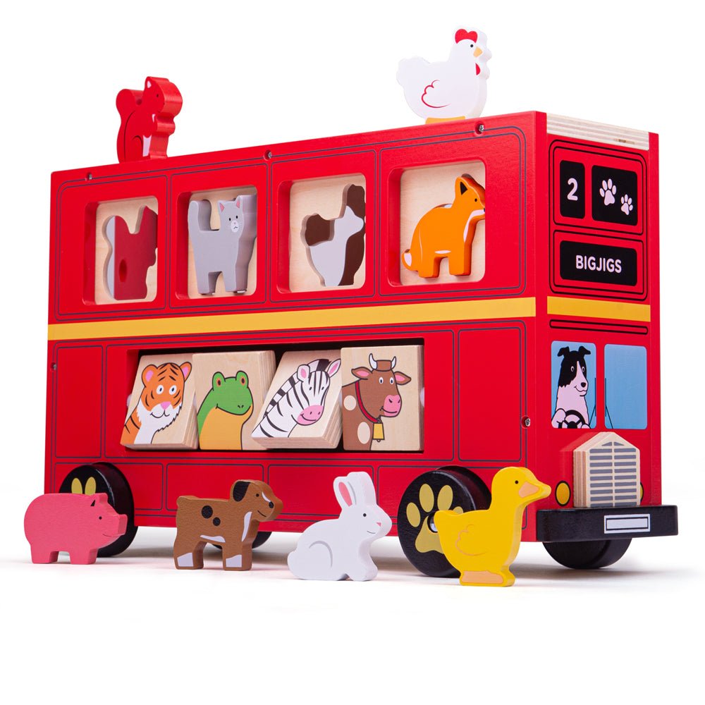 Shape Sorter Bus Toy